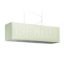 LOPE 80/23 lámpabúra  Chintz menta/ezüst fólia  max. 23W