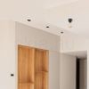 ORCO süllyesztett lámpa fekete 230V LED GU10 9W