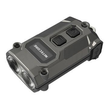 Nitecore Elemlámpa TINI 3 (akkumulátoros) MCT UHE LED (600 lumen) Szürke